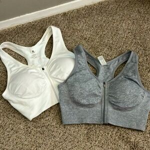 90 Degree by Reflex Front Zip Bras